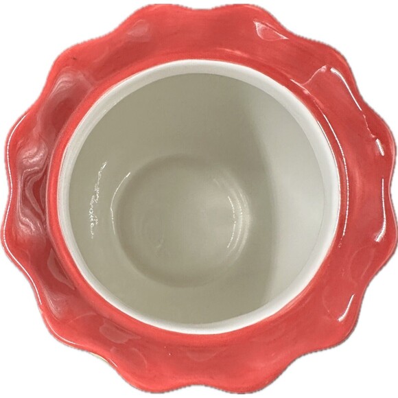 Pfaltzgraff Napoli Hand Painted Small Canister with Lid 7 Inches Tall - Picture 4 of 7